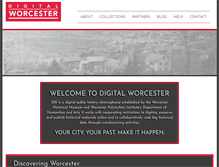 Tablet Screenshot of digitalworcester.com